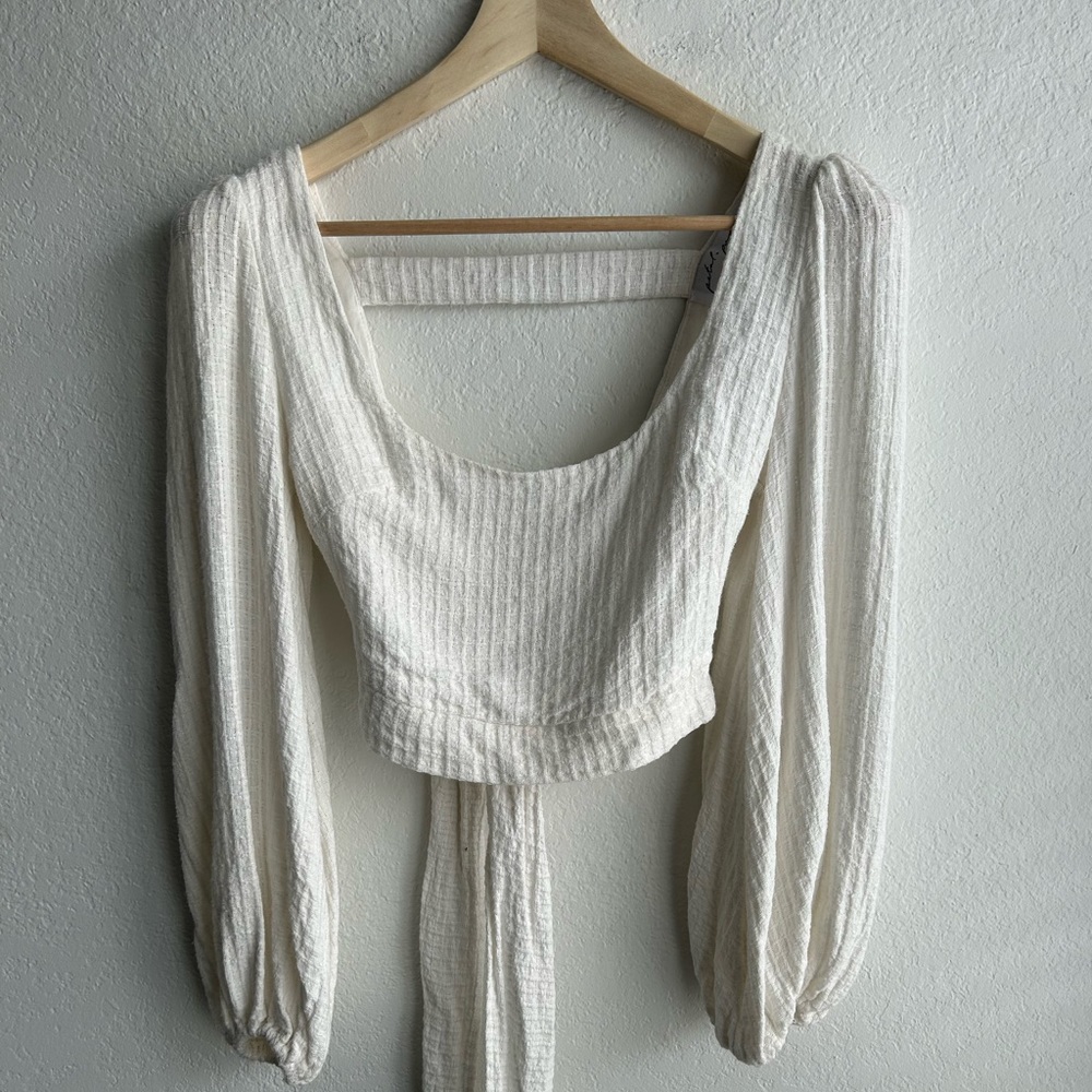 Petal & Pup Tie Top